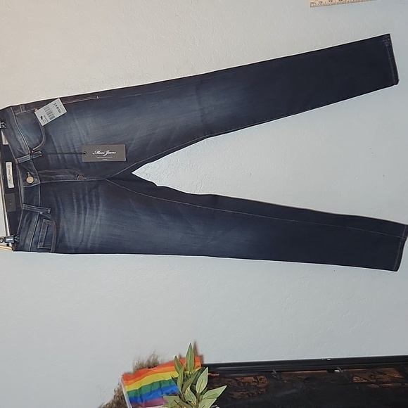 MAVI Adriana Mid Rise Super Skinny Dark Wash Sample Jean 27x33 - Picture 1 of 11